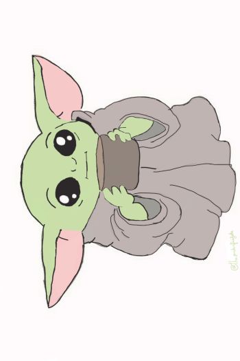 Yoda one for me A3 Poster