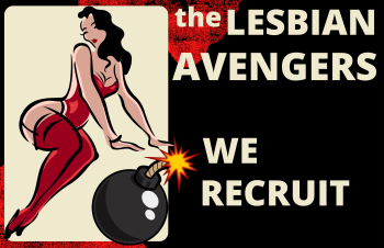 Lesbian avengers A3 Poster