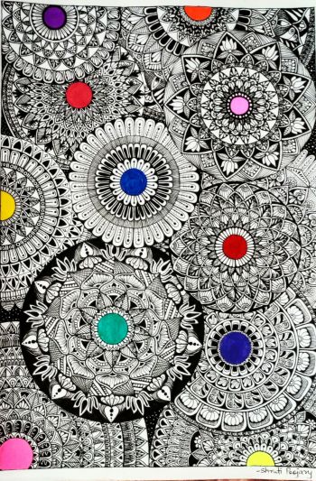 Full Page Mandala A3 Poster