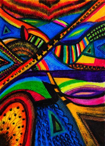 Rainbow Illustration🌈 A3 Poster