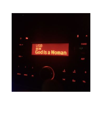 god is a woman-ariana grande A3 Poster
