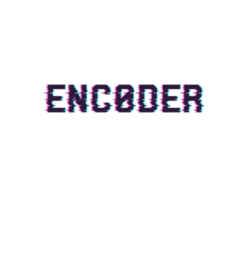 Coder / encoder / coding A3 Poster