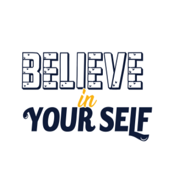 believe in your self, motivational , inspirational A3 Poster