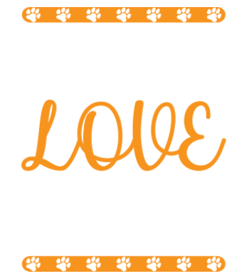 Peace Love Dogs A3 Poster