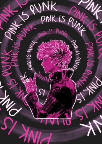 Pink is Punk, Machine Gun Kelly A3 Poster