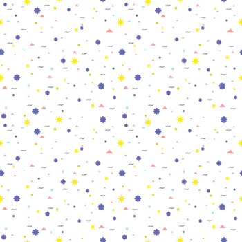 confetti print A3 Poster