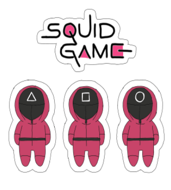 Squid game  A3 Poster