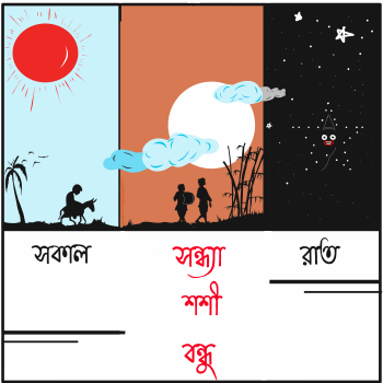 Felu da সন্ধ্যা শশী বন্ধু A3 Poster