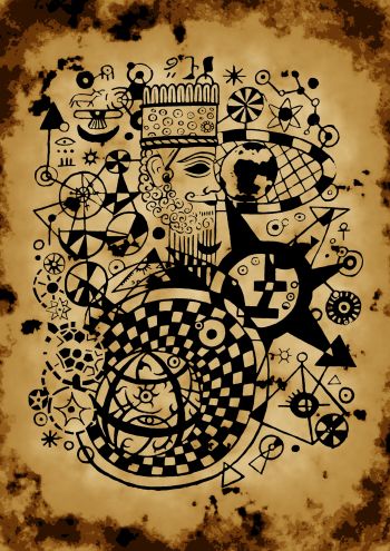 vintage king poster A3 Poster