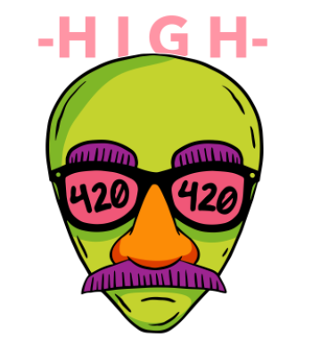 HIGH 420 A3 Poster