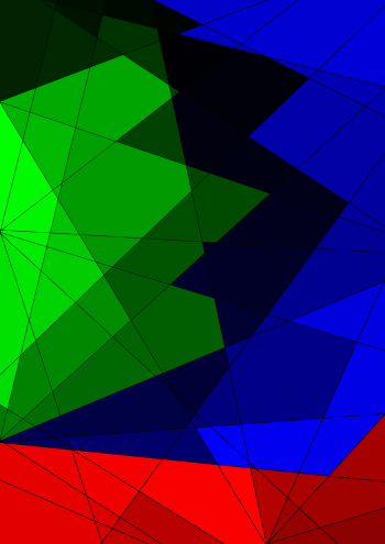 RGB Geometric Abstract | mushy_mfk 