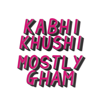 kabhi khushi kabhi gham A3 Poster