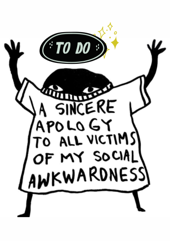 sincere apology A3 Poster