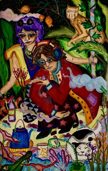 Left my Heart Up on a Tree A3 Poster