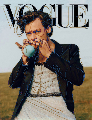 Harry Styles- Vogue December A3 Poster