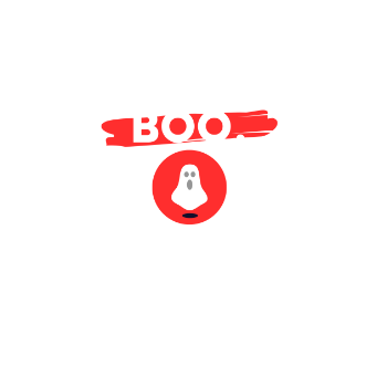 Boo o A3 Poster