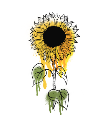 Sunflower  A3 Poster