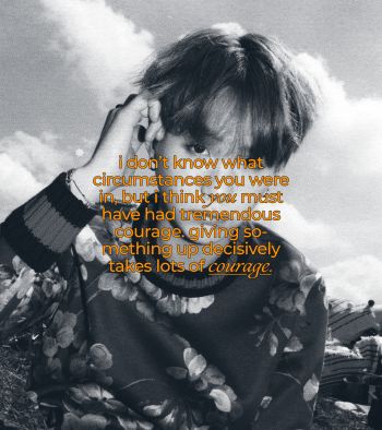 Bts suga quote edit A3 Poster
