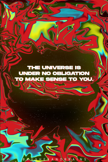 The Universe  A3 Poster