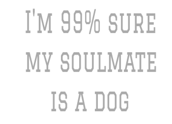 I'm 99% sure my soulmate is a  A3 Poster