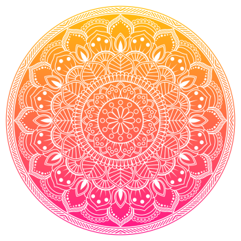 MANDALA LOVE A3 Poster