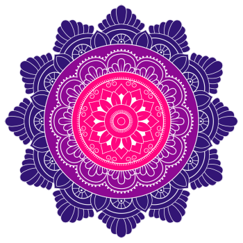 The Coolest Mandala  A3 Poster