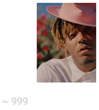 999 juice wrld A3 Poster