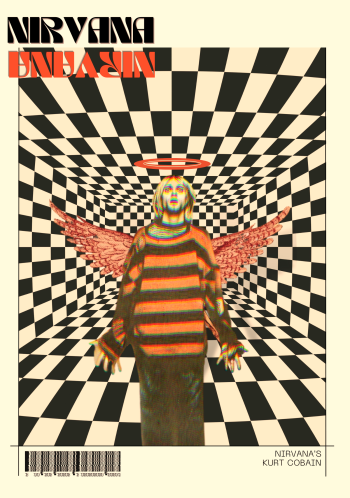 Music Vibes: Nirvana Edition A3 Poster