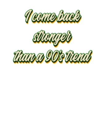  90's trend  A3 Poster