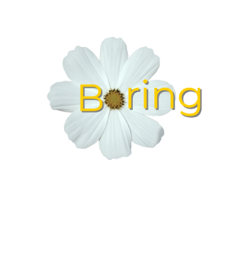 Boring A3 Poster