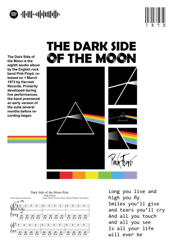 dark side of the moon poster A3 Poster