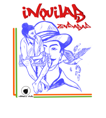 Bhagat Singh by Nibbana studio A3 Poster