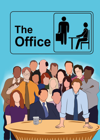 The office cast fanart A3 Poster