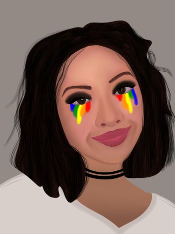 Pride eyes A3 Poster