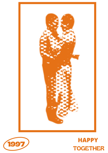 happy together A3 Poster