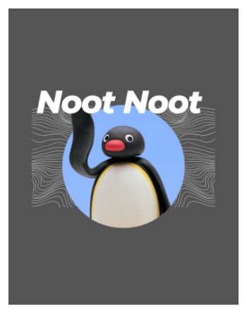 Noot Noot - Pingu A3 Poster