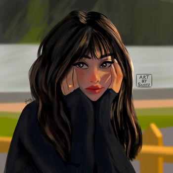 Sunny Day design A3 Poster