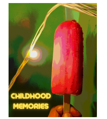Childhood memories  A3 Poster