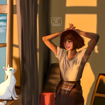 You're Purrfect! A3 Poster
