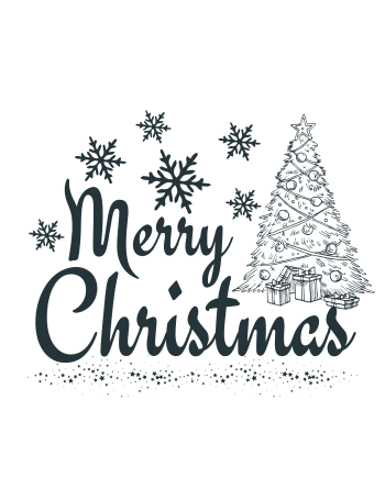 Merry Christmas, Xmas design  A3 Poster