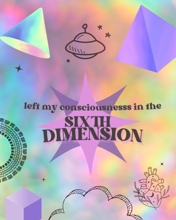 Sixth Dimension A3 Poster