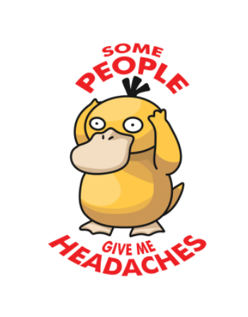 PSYDUCK A3 Poster
