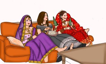 Desi F.R.I.E.N.D.S A3 Poster