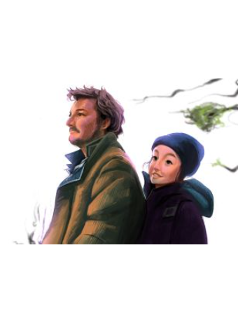 Joel and Ellie A3 Poster