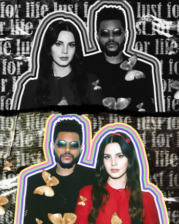 lana x the weeknd A3 Poster