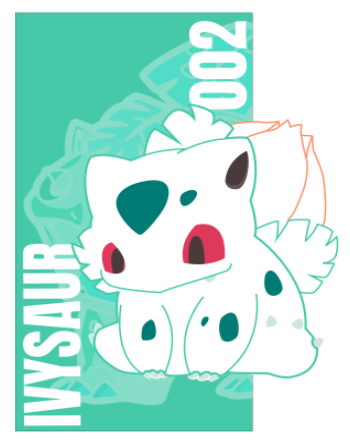 Ivysaur A3 Poster