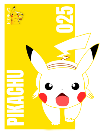 Pikachu A3 Poster