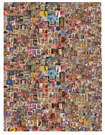 Grandeur of Hindi Cinema  A3 Poster