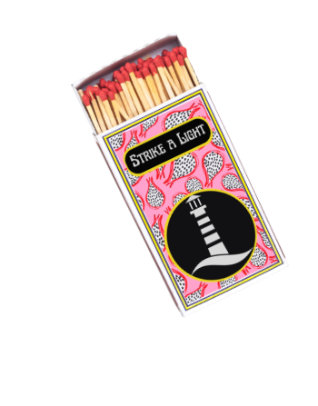 Strike a Light Matchbox A3 Poster