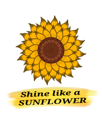 Sunflower Mandala A3 Poster